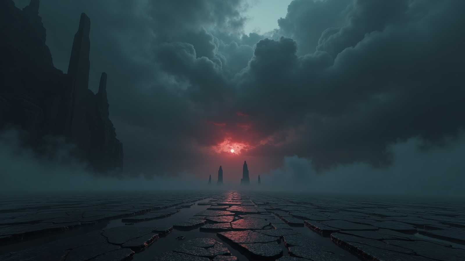 Dark Horizon Atmospheres